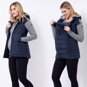 Seraphine navy 3 in 1 maternity vest